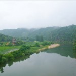 한반도지형 - 강원도 영월군 한반도면 옹정리 산180